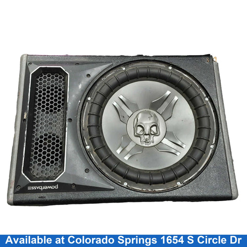 Powerbass P312w Silver Car Sub-Woofer