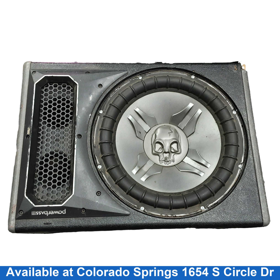 Powerbass P312w Silver Car Sub-Woofer