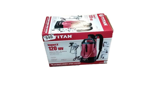 Titan Impact X Red Airless Paint Sprayer