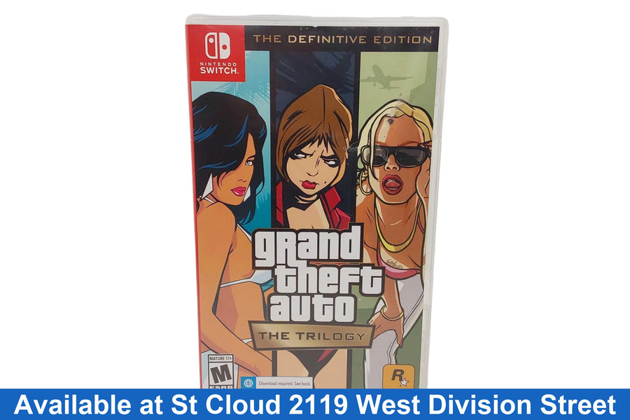 Nintendo Gta Trilogy Black Other Collectible