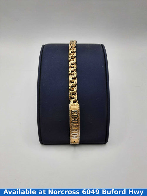 14k Id Bracelet 'Eduardo'