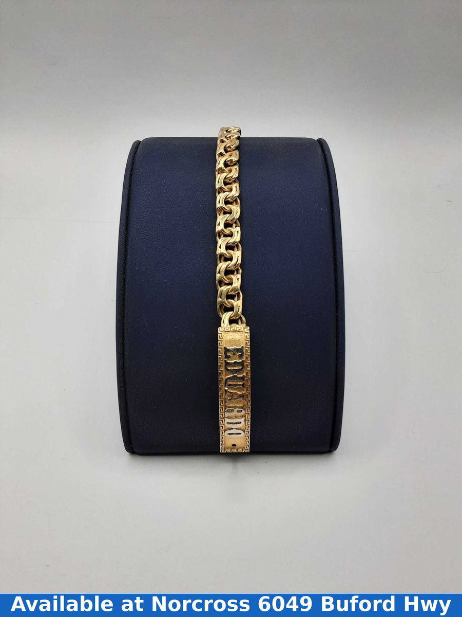14k Id Bracelet 'Eduardo'