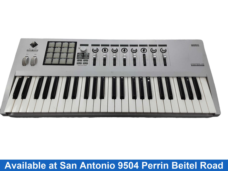Korg Kontrol 49 Silver Midi Keyboard Controller