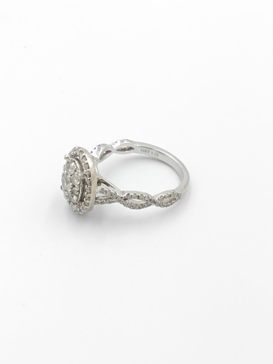 Women's Ring - Yellow Gold 10k (.417) 4.3 grams Size 7