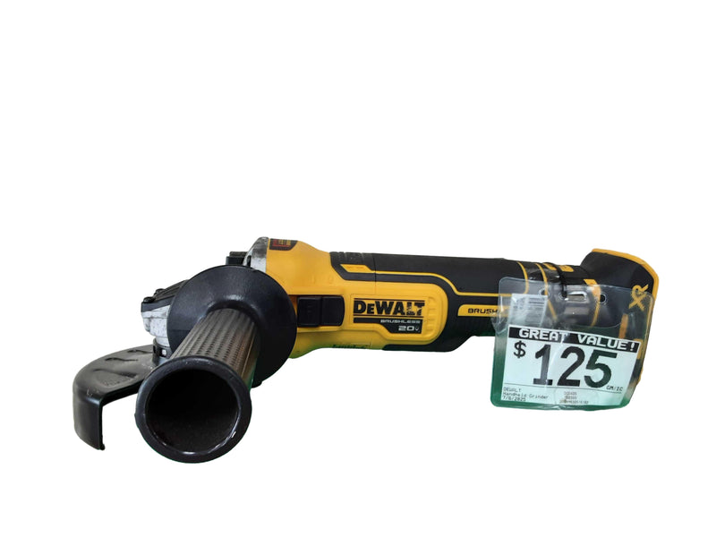 Dewalt Dcg405 Yellow Cordless Grinder