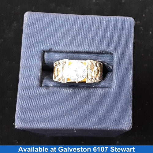 Women's Ring - Solitaire - Yellow Gold 14k (.585) 5.9 grams Size 6