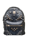 Mcm Visetos Coated Canvas Black Backpack / Briefcase / Bag