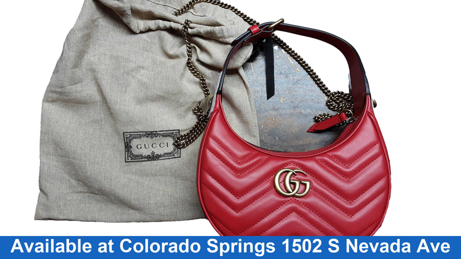 Gucci Ophidia Shoulder Bag Red Purse / Handbag