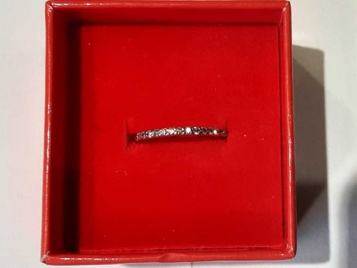 Ring - Wedding Band - White Gold 10k (.417) 1.3 grams Size 7