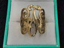 Women's Ring - Yellow Gold 10k (.417) 4.3 grams Size 9