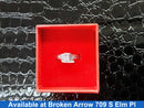 Women's Ring - White Gold 10k (.417) 2 grams Size 6.5