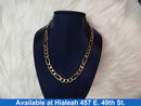 Figaro Chain - Yellow Gold 14k (.585) 28 grams 22 inch