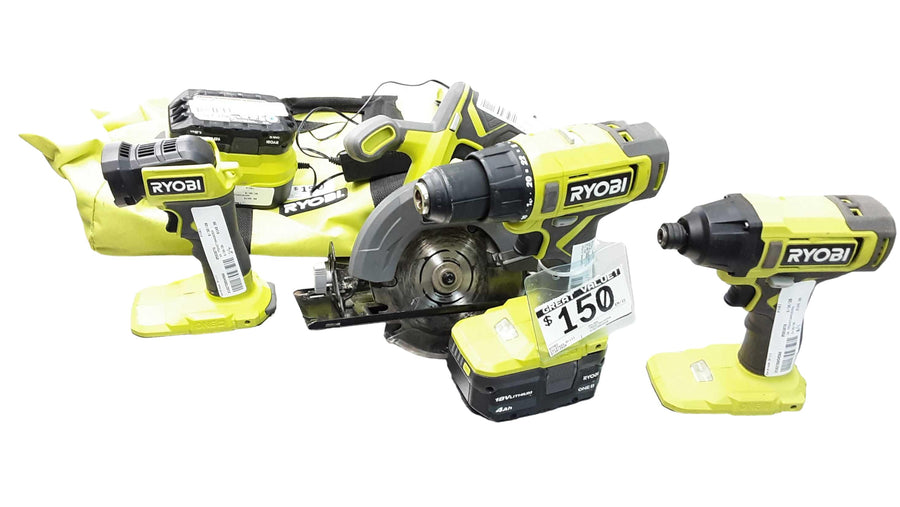 Ryobi Pcl206 Green Cordless Standard Drill
