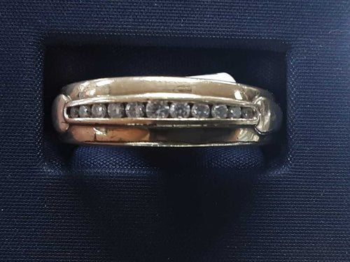 Women's Ring - Yellow Gold 10k (.417) 5 grams Size 20