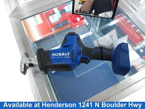 Kobalt Krs 124b Blue Cordless Reciprocating Saw