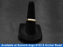 Ring - Wedding Band - Yellow Gold 10k (.417) 1.5 grams Size 6