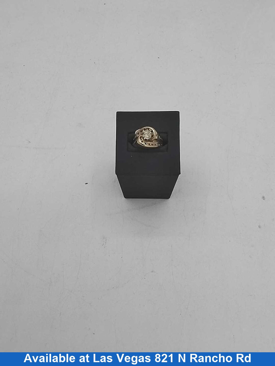 Women's Ring - Yellow Gold 14k (.585) 7.6 grams Size 9.5