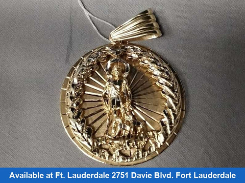 Coin Pendant - Yellow Gold 10k (.417) 34.7 grams
