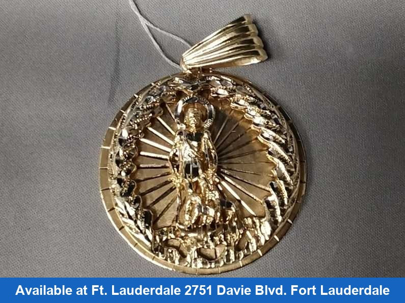 Coin Pendant - Yellow Gold 10k (.417) 34.7 grams