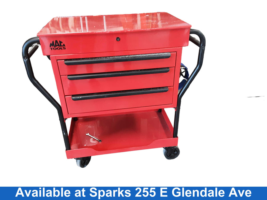 Mac Tools Uc3919-3drw-bk Red Tool Box