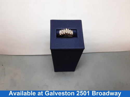 Women's Ring - Yellow Gold 10k (.417) 2.4 grams Size 9
