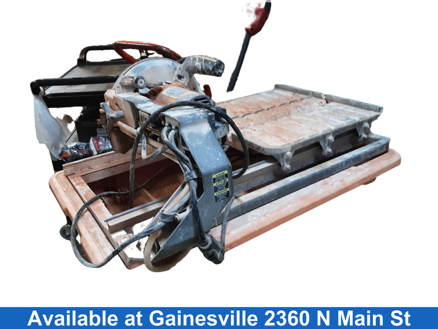 Rigid R4031s Orange Corded Tile Saw