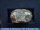Ring - Wedding Band - White Gold 10k (.417) 7.2 Grams Size 7.5
