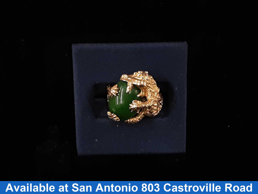 Women's Ring - Yellow Gold 14k (.585) 12 grams Size 20