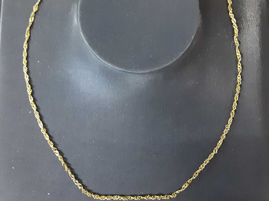 Chain - Yellow Gold 14k (.585) 2.8 grams 20 inch