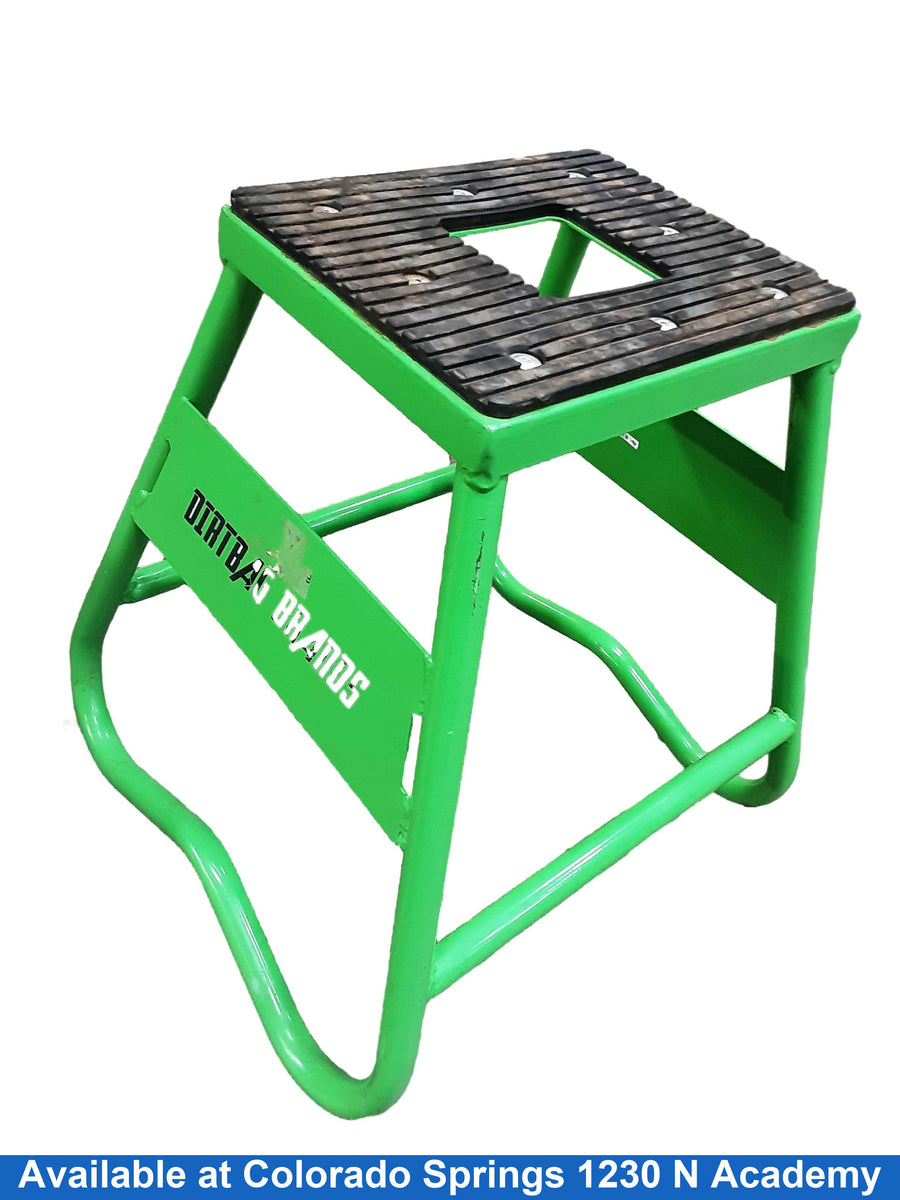 Dirtbag Brands Motorcycle Stand Green