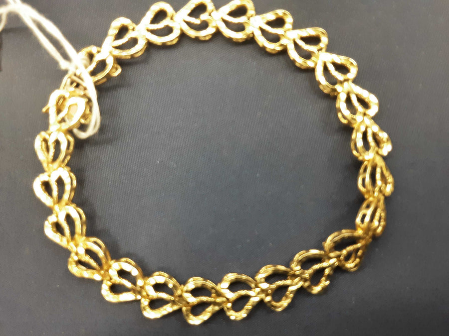 Bracelet - Yellow Gold 14k (.585) 10.2 grams 6 inch