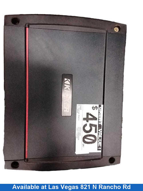 Kicker 44kxa12001 Black Car Audio Amplifier