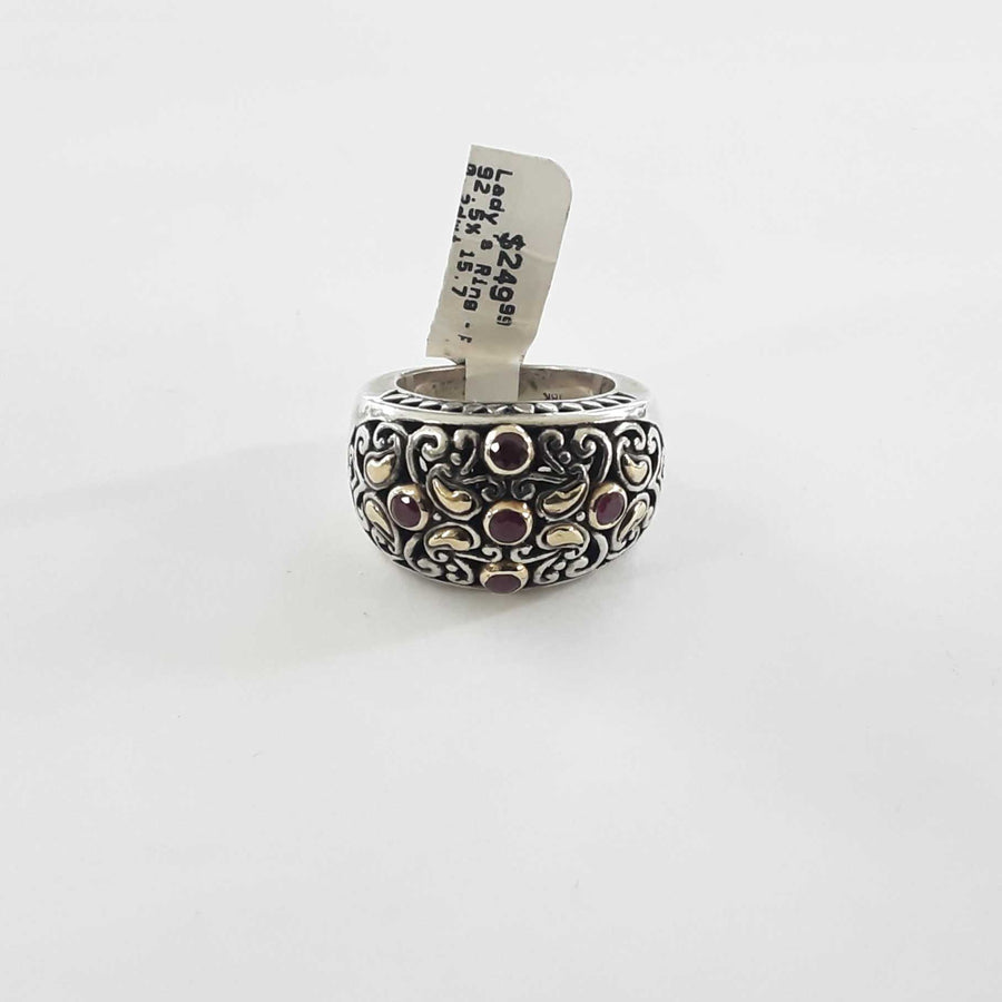 Women's Ring - Silver 15.7 grams Size 8.5