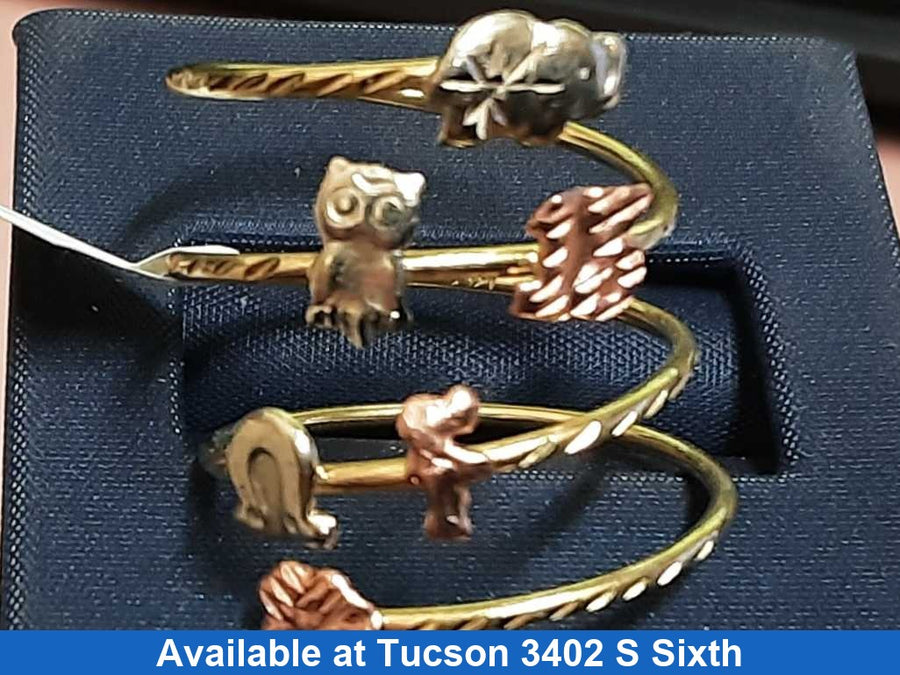 Women's Ring - Yellow Gold 10k (.417) 3 grams Size 8