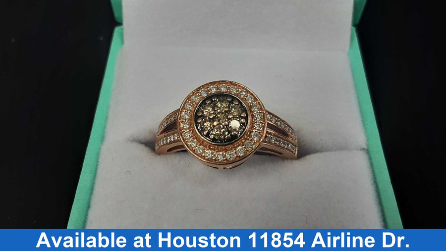 Women's Ring - Rose Gold 10k (.417) 3.9 grams Size 7