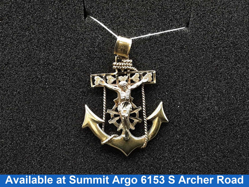 Religious Pendant - Yellow Gold 14k (.585) 13.1 grams