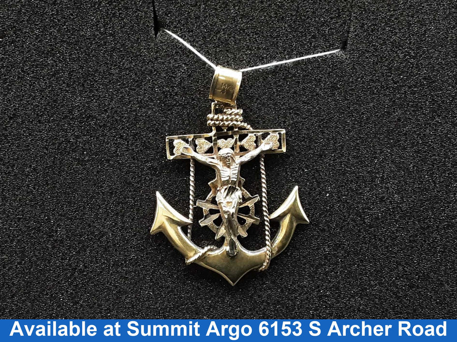 Religious Pendant - Yellow Gold 14k (.585) 13.1 grams