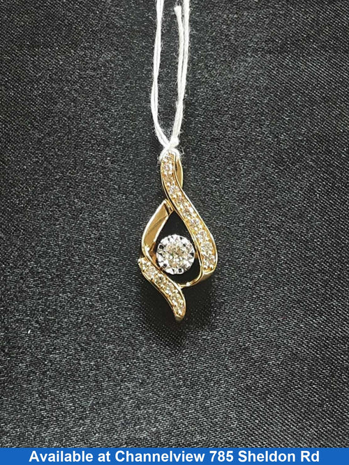 Symbol Pendant - Yellow Gold 14k (.585) 2.2 grams