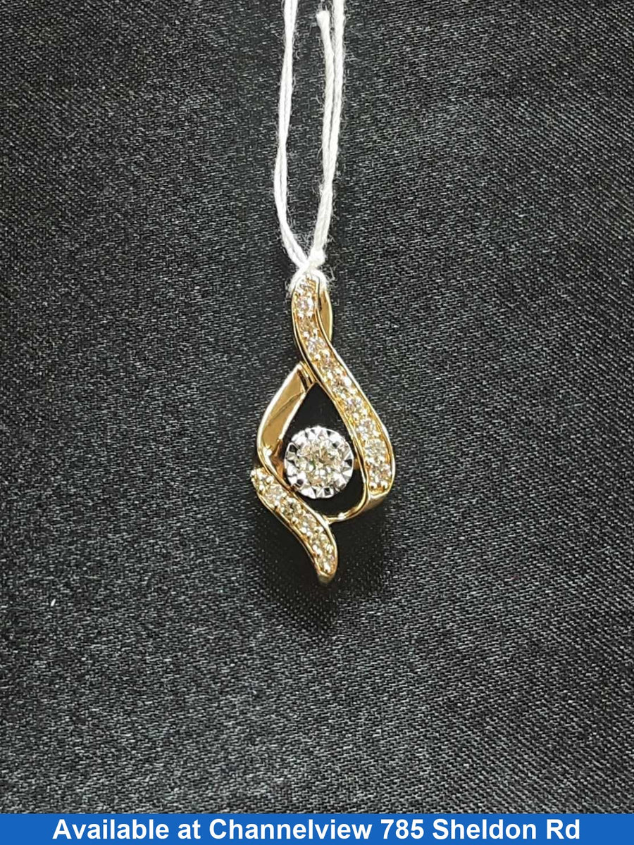 Symbol Pendant - Yellow Gold 14k (.585) 2.2 grams