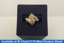 Ring - Wedding Set - Yellow Gold 14k (.585) 4.07 grams Size 10