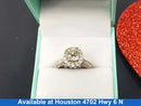 Women's Ring - White Gold 14k (.585) 4.5 grams Size 6
