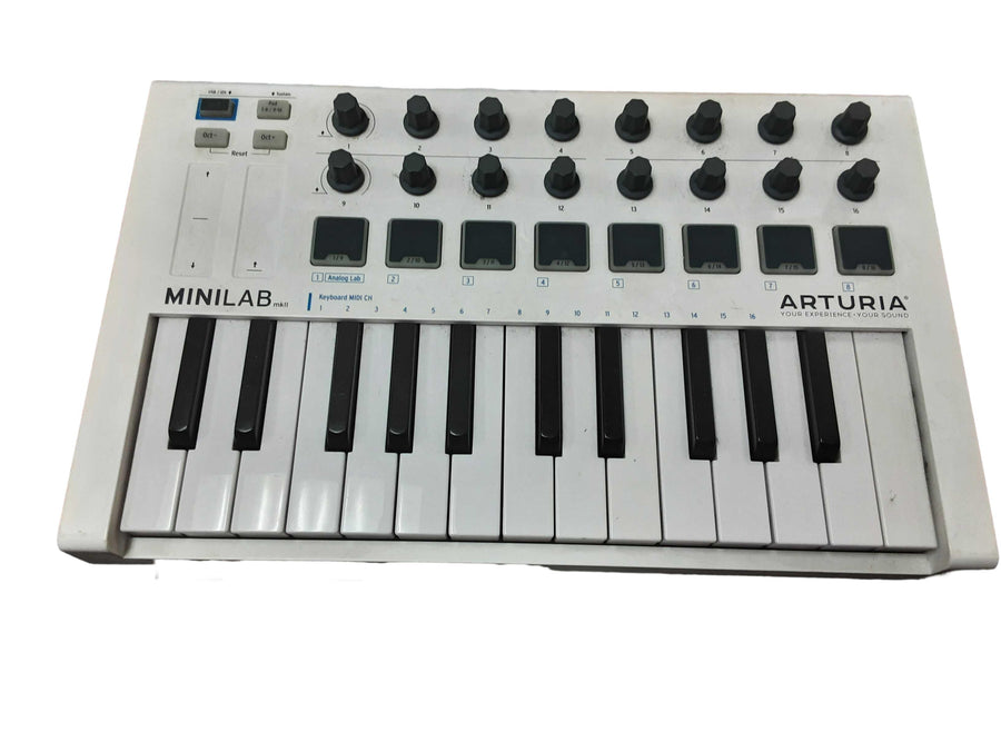 Arturia Minilab White Midi Keyboard Controller