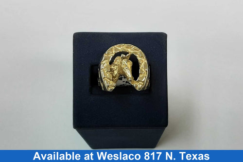 Men's Ring - Yellow Gold 14k (.585) 10.1 grams Size 10