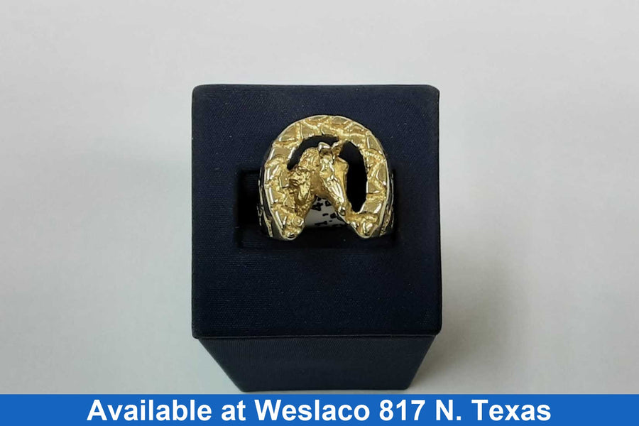 Men's Ring - Yellow Gold 14k (.585) 10.1 grams Size 10