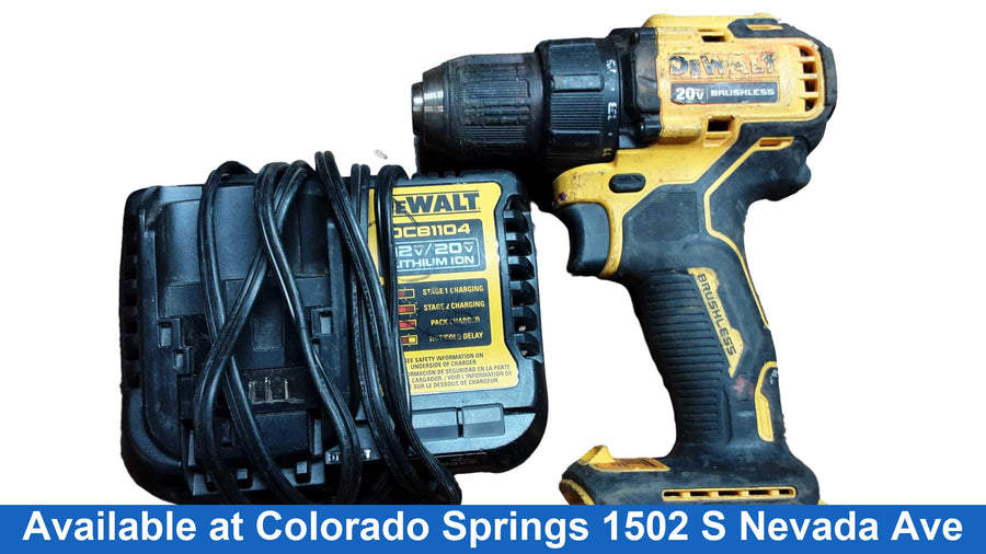 Dewalt Dcd708 Yellow Cordless Hammer Drill