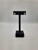 14kt Cubic Zirconium Stud Earrings