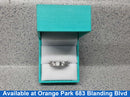 Ring - Engagement Set - White Gold 14k (.585) 4.7 grams Size 6.5
