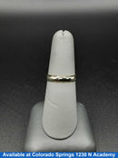 Ring - Wedding Band - Yellow Gold 14k (.585) 3 grams Size 7