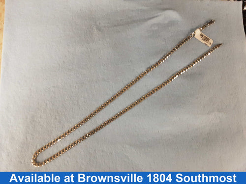 Cuban Link Chain - Silver 11.2 grams 18 inch
