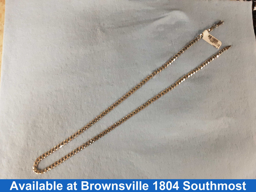 Cuban Link Chain - Silver 11.2 grams 18 inch